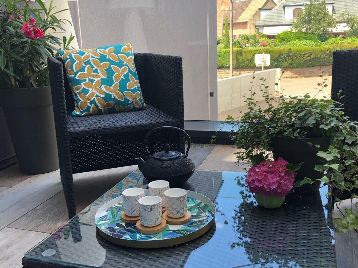 Gite Wellness Le Six H Andolsheim ภายนอก รูปภาพ
